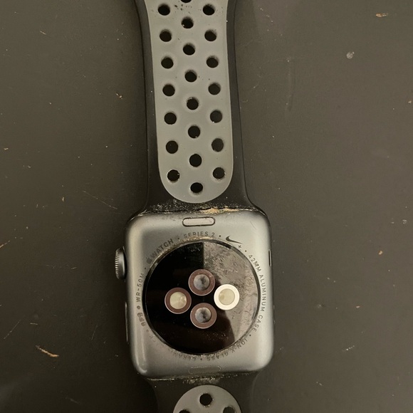 Apple Smartwatch with Black Perforated Band - Picture 8 of 10